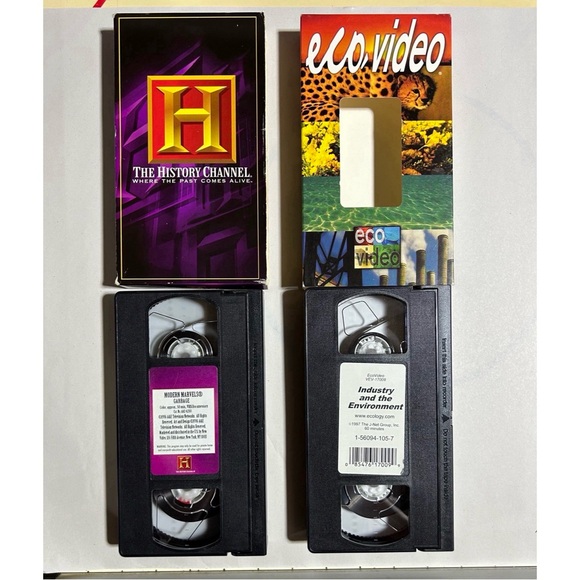 2 Educational Environmental Science Secondary Classroom VHS Tapes Garbage - Picture 6 of 9